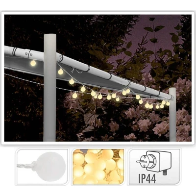 Afbeelding van Party Lighting Feestverlichting 16 meter 80 LED Warm Wit