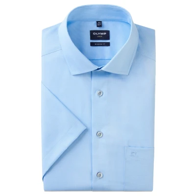 Afbeelding van OLYMP Overhemd Luxor Modern Fit Bleu / ice blue 38