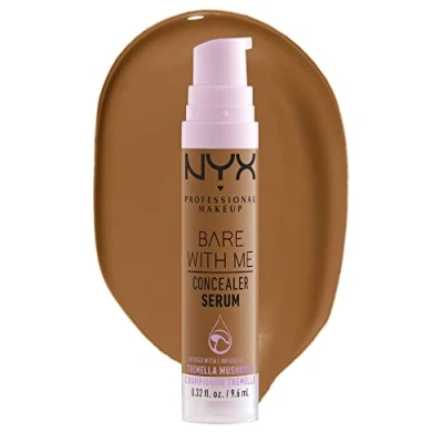 Afbeelding van Nyx Professional Makeup BARE WITH ME Concealer Serum Concealer, Dames, Maat: 9.6 ml, Camel