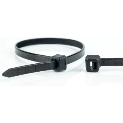 Afbeelding van Kabelbundelband zwart 530x7.6mm (100st)