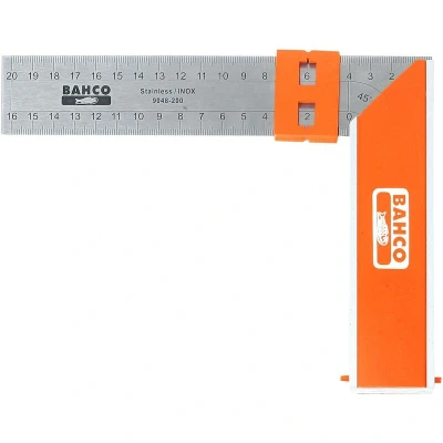 Image de BAHCO 9048 400 crochet à écrire avec lame en acier inoxydable et marqueur coulissant mm