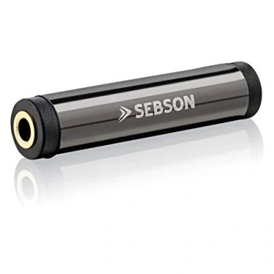 Afbeelding van SEBSON 3,5 mm stereo jack adapter, vrouwelijk/vrouwelijk, jackstekker, AUX stekker/adapter voor audiokabel