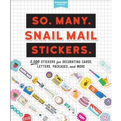 Afbeelding van So. Many. Snail Mail Stickers.