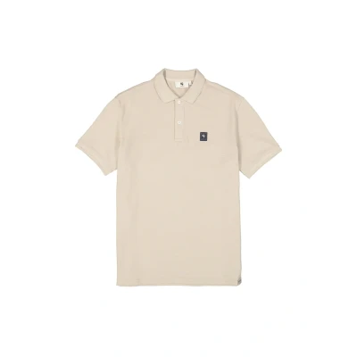 Afbeelding van GARCIA Heren Polo Bruin Korte mouw