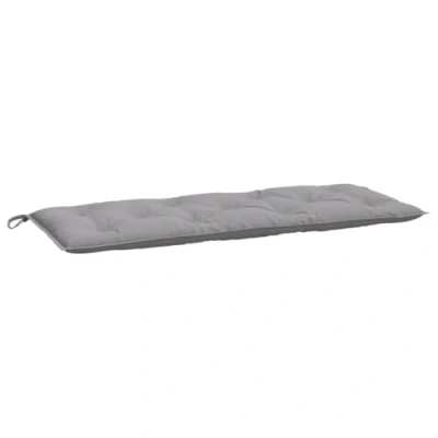 Afbeelding van Tuinbankkussen 120x50x7 cm oxford stof grijs