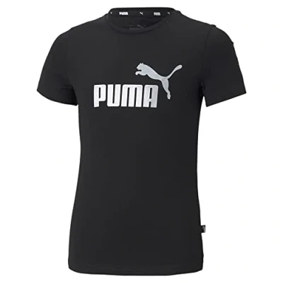 Afbeelding van PUMA Ess Logo Tee G T shirt voor meisjes