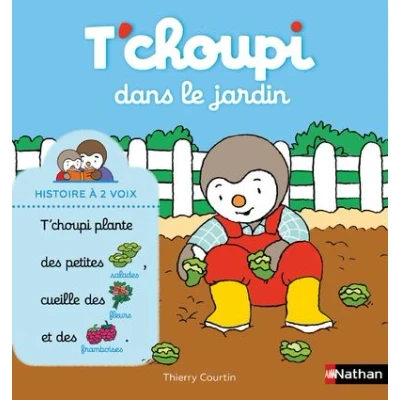 Image de T&#039;choupi dans le jardin