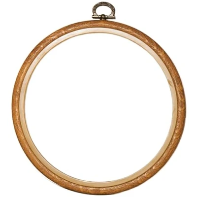 Afbeelding van Kunststof borduurlijst rond 17,5 cm 0009436