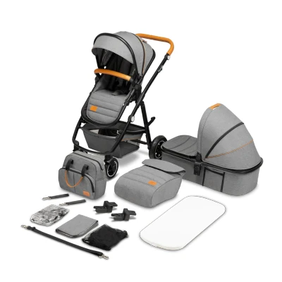 Afbeelding van Lionelo Kinderwagen 2 in 1 Amber Stone Grey