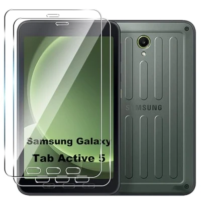 Afbeelding van FDHYFGDY Samsung Galaxy Tab Active 5 displaybeschermfolie, krasbestendig, luchtbelvrij, 9H hardheid, 2 stuks