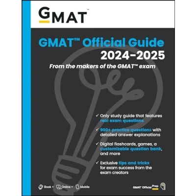 Afbeelding van GMAT Official Guide 2024 2025: Book + Online Question Bank