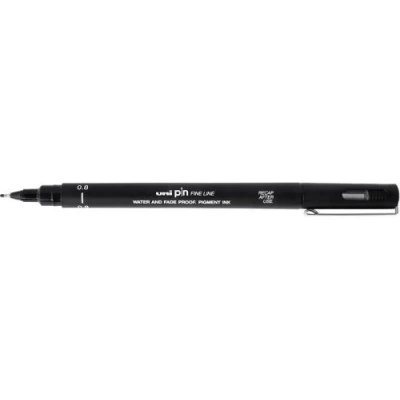 Image de Fineliner Uni Ball Pin 0,8mm noir