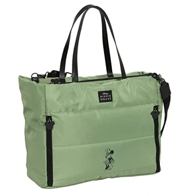 Afbeelding van Laptoptas Minnie Mouse Mint shadow 54 x 31 17 cm Militair groen