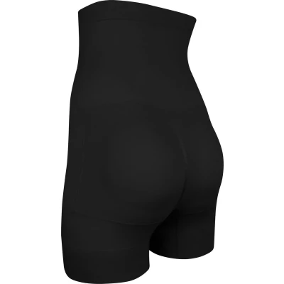 Afbeelding van MAGIC Bodyfashion dames Booty Boost high waisted corrigerende short met uitneembare vulling in de kleur Zwart, maat: XXL