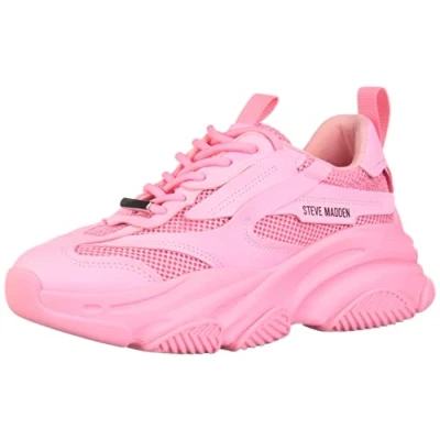 Afbeelding van Steve Madden Bezit, damessneakers, Heet Roze.
