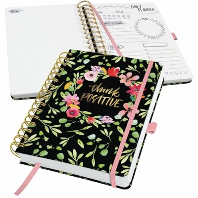Afbeelding van Dagplanner Beauty (EN), ongedateerd Flower Love Hardcover
