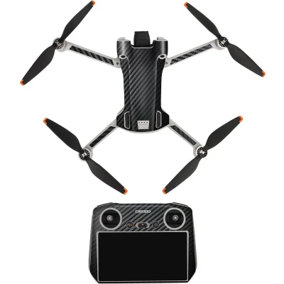 Afbeelding van Stickerset Black Grain Mini 3 Pro en RC Controller