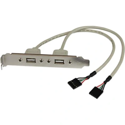 Afbeelding van USB kabel Startech USBPLATE A IDC