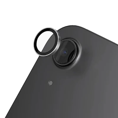 Afbeelding van RHINOSHIELD fotolensbescherming compatibel met [iPad Pro (2018) /Air 4/5/Mini 6] Krasbestendig 9H gehard glas dunne geanodiseerde aluminium rand Zilver