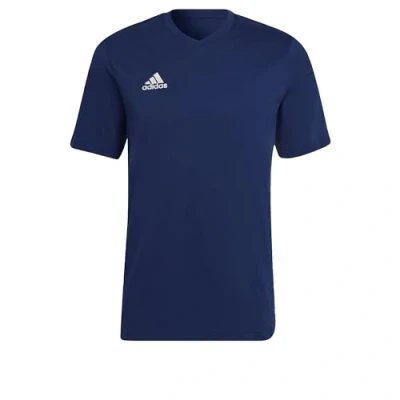 Afbeelding van adidas Performance Entrada TEE Tshirt print, Heren, Maat: Medium, Team navy blue