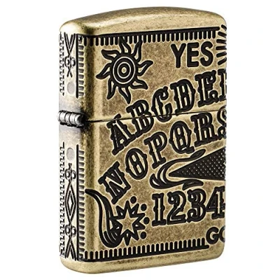 Afbeelding van Zippo Armor Deep Carve aanstekers, uniseks, 49001, messing, antieke look, eenheidsmaat