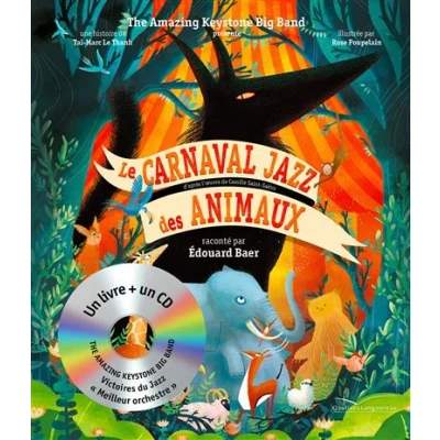 Image de Le carnaval jazz des animaux Livre CD