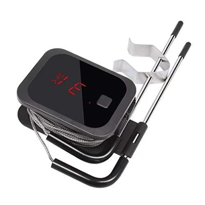 Afbeelding van INKBIRD IBT 2X Digitale Vleesthermometer,Bluetooth BBQ Thermometer met 2 Probes en Kook Timer Optie voor Voedsel Koken Grillen Vlees Roken Oven
