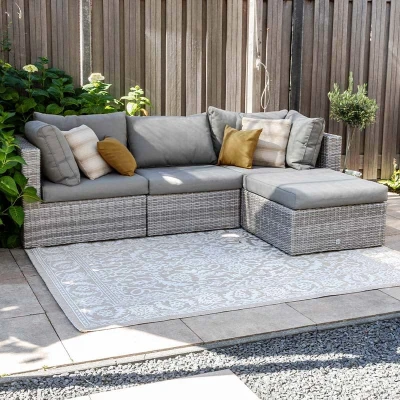 Afbeelding van Buitenkleed Brunello 160x 230cm &amp; 200x 290cm 160x230cm Meerkleurig 123vloerkleed.nl