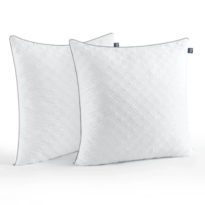 Afbeelding van BedStory Set van 2 kussens, 80 x cm, ademend, microvezel, wasbaar, ideaal voor een diepe nachtrust, Öko Tex gecertificeerd