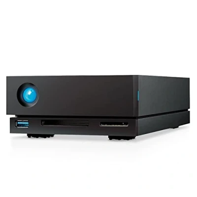 Image de LaCie 1big Dock STHS18000800 Baie de disques 18 To 1 Baies (SATA 600) HDD x USB 3.1 Thunderbolt 3 (externe) avec Rescue Data Recovery Service