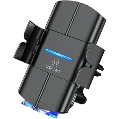 Afbeelding van USAMS US CD133 10W Automatische inductiehouder voor ventilatorgrill. zwart/zwart Starod CD133ZJ01