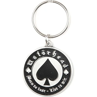 Afbeelding van Motorhead Born To Lose Sleutelhanger Zwart/Zilverkleurig
