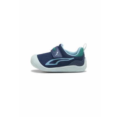 Afbeelding van Puma Kitten Hardloopschoenen voor op de weg kinderen, Maat: 20, Persian blue aqua wild green Schoenen