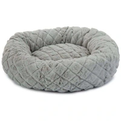Afbeelding van BZ Kattenmand Levisa pluche grijs 43x43x13 cm