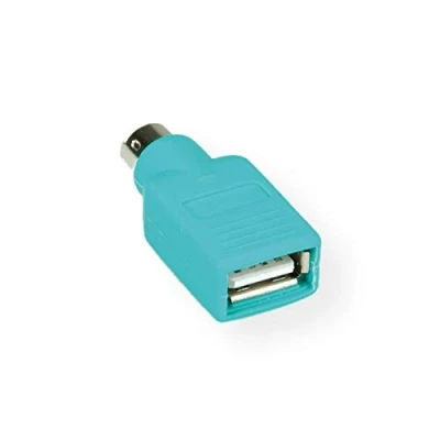 Afbeelding van Mini DIN 6 pins PS/2 (m) USB A (v) adapter / groen
