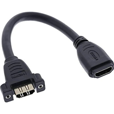 Image de InLine Adaptateur HDMI femelle pour 20 cm noir