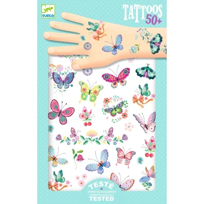 Afbeelding van Djeco tattoos droomvlinders