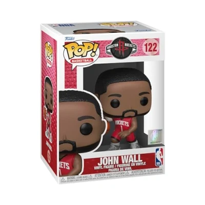 Afbeelding van Funko Pop! NBA: Rockets John WallWall (Red Jersey) Vinyl Figuur om te verzamelen Cadeau idee Officiële Producten Speelgoed voor Kinderen en Volwassenen Sportfans