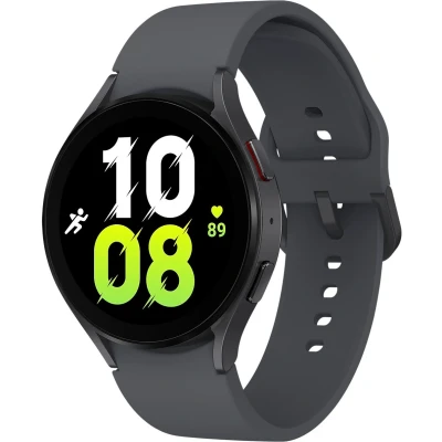 Afbeelding van Samsung Galaxy Watch 5 44mm Grijs (Grijze Siliconenband)