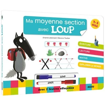 Image de Mon livre ardoise Loup Ma moyenne section