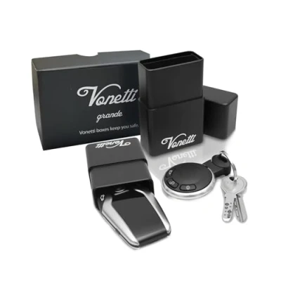 Afbeelding van VONETTI Grote Keyless Go bescherming voor autosleutels, RFID blokkering, opbergdoos,
