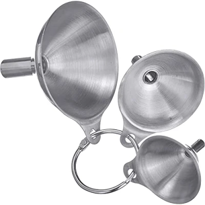 Afbeelding van Westmark Mini Trechter Set Van 3 Zilver
