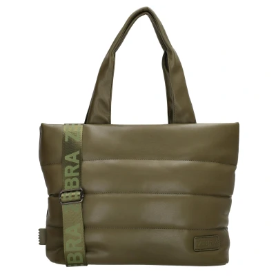 Afbeelding van Zebra Trends Evie Shopper 22903 olivegreen Damestas