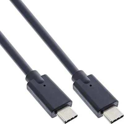 Afbeelding van Kabel inLine USB C 3.2 GEN.2 M/M 2 meter zwart