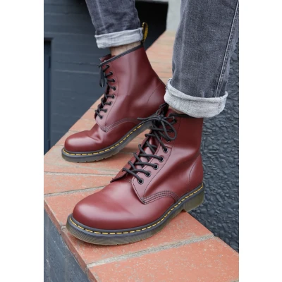 Afbeelding van Dr. Martens 1460 BOOT Veterboots, Maat: 36, Cherry red rouge Leer