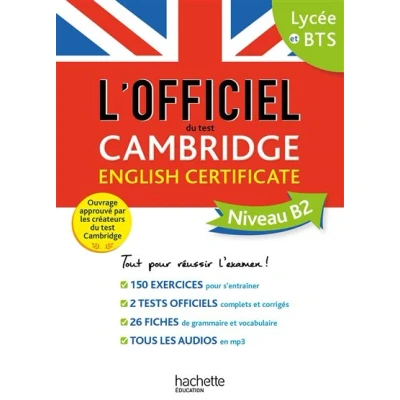 Image de Le guide officiel du test Cambridge English Certificate (Niveau B2)