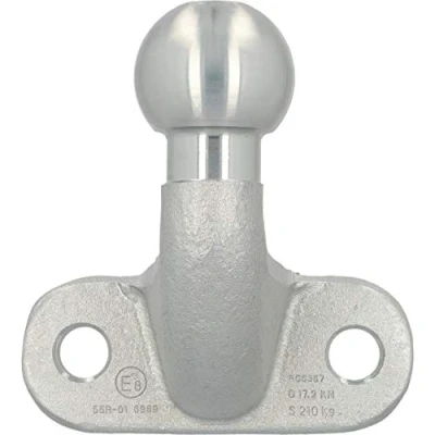 Image de UNITEC Boule d&#039;attelage 50 mm pour attelage de remorque, alternative au porte vélos AHK le mur, jusqu&#039;à 3,5 tonnes