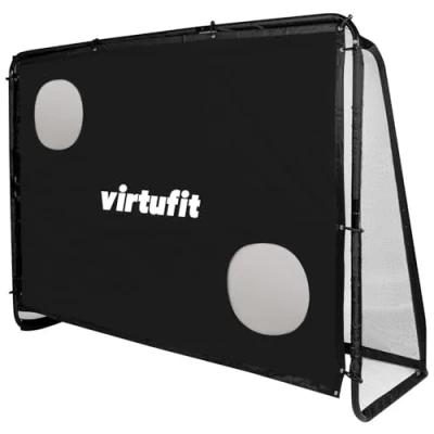 Afbeelding van VirtuFit Voetbaldoel Pro met Doelwand Voetbal Goal 220 x 170 85 cm