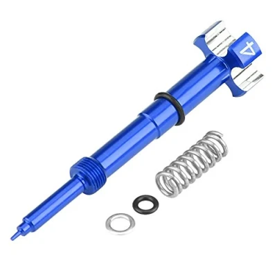 Afbeelding van Mengschroef voor lucht/brandstof motorfiets, regelaar schroeven van rijkdom, carburateur, FCR Carb Air (blauw)