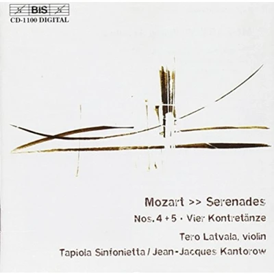 Afbeelding van Tapiola Sinfonietta Conducted By Je Serenade No.4 (CD)